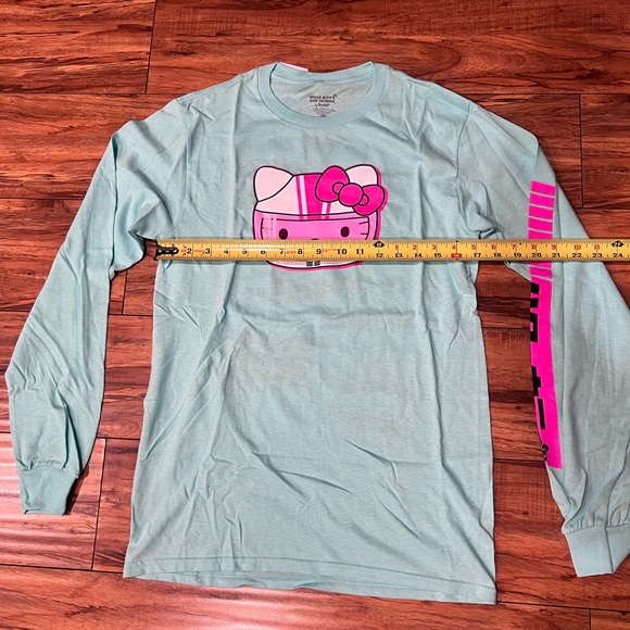 Sanrio Hello Kitty Tokyo Speed Racing Long Sleeve T Shirt Exclusive kawaii - Picture 6 of 8